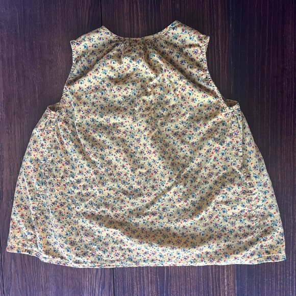 Madewell Shirred Shell Tank in Calico Floral - Picture 2 of 5